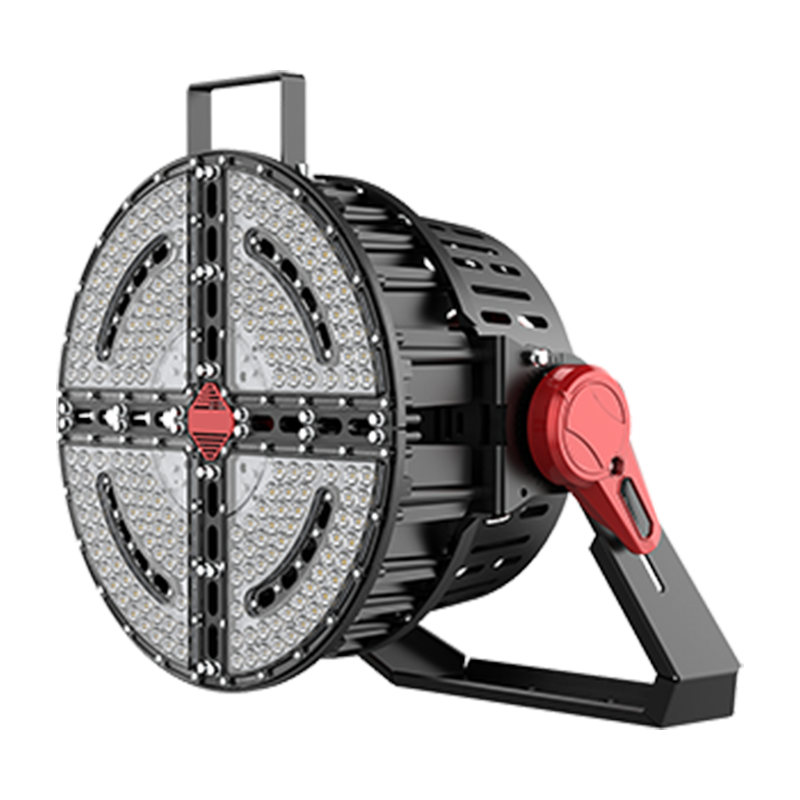 REFLECTOR LED FLOOD LIGHT 500W-5700K-100-277V-ALTA EFICIENCIA-STADIUM CIRCULAR